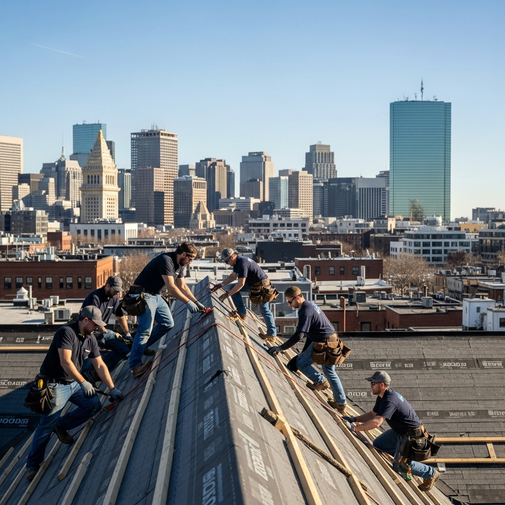 Emergency Roofing Services in Boston