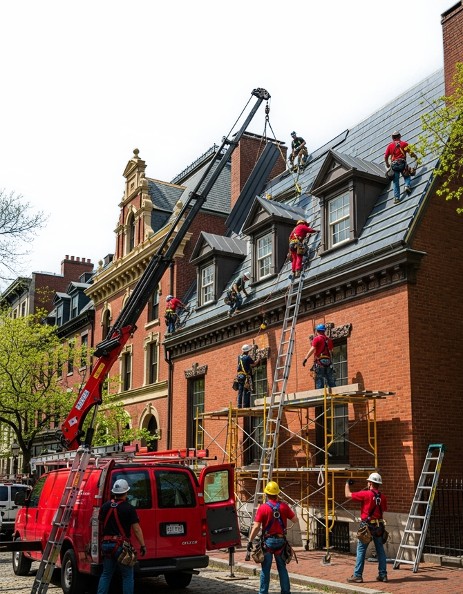 Get Your Metal Roof installed in boston