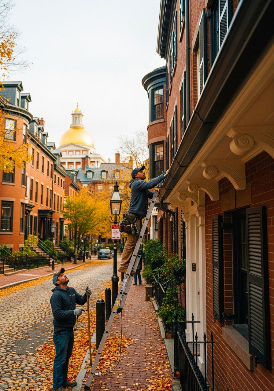Gutter Installation Services in Boston