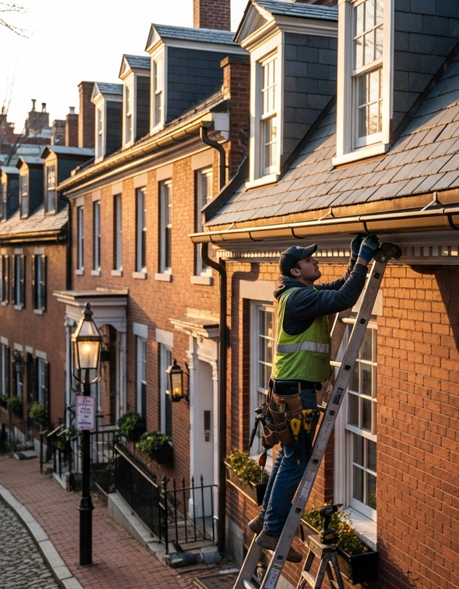 Gutter Installation Services in Boston