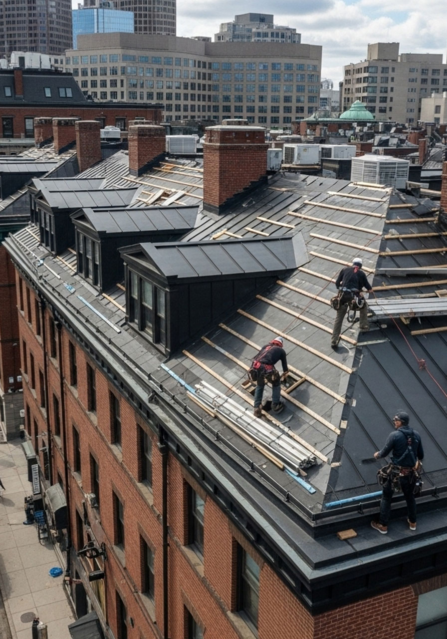 Metal Roofing in Boston