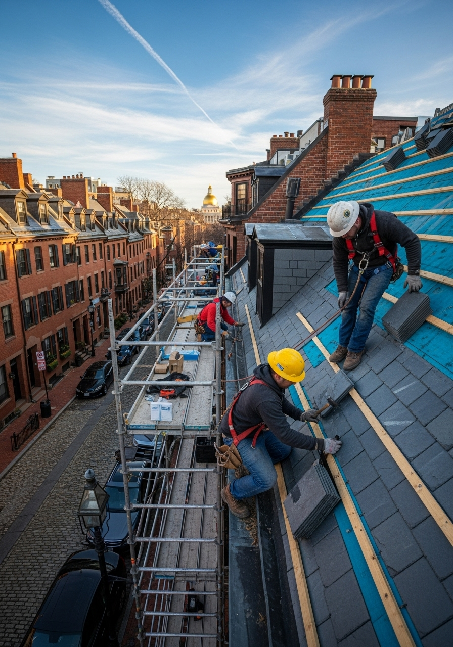 Roof Installation Professionals in Boston