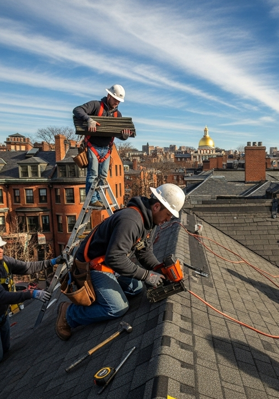 Roof Installations in Boston Area