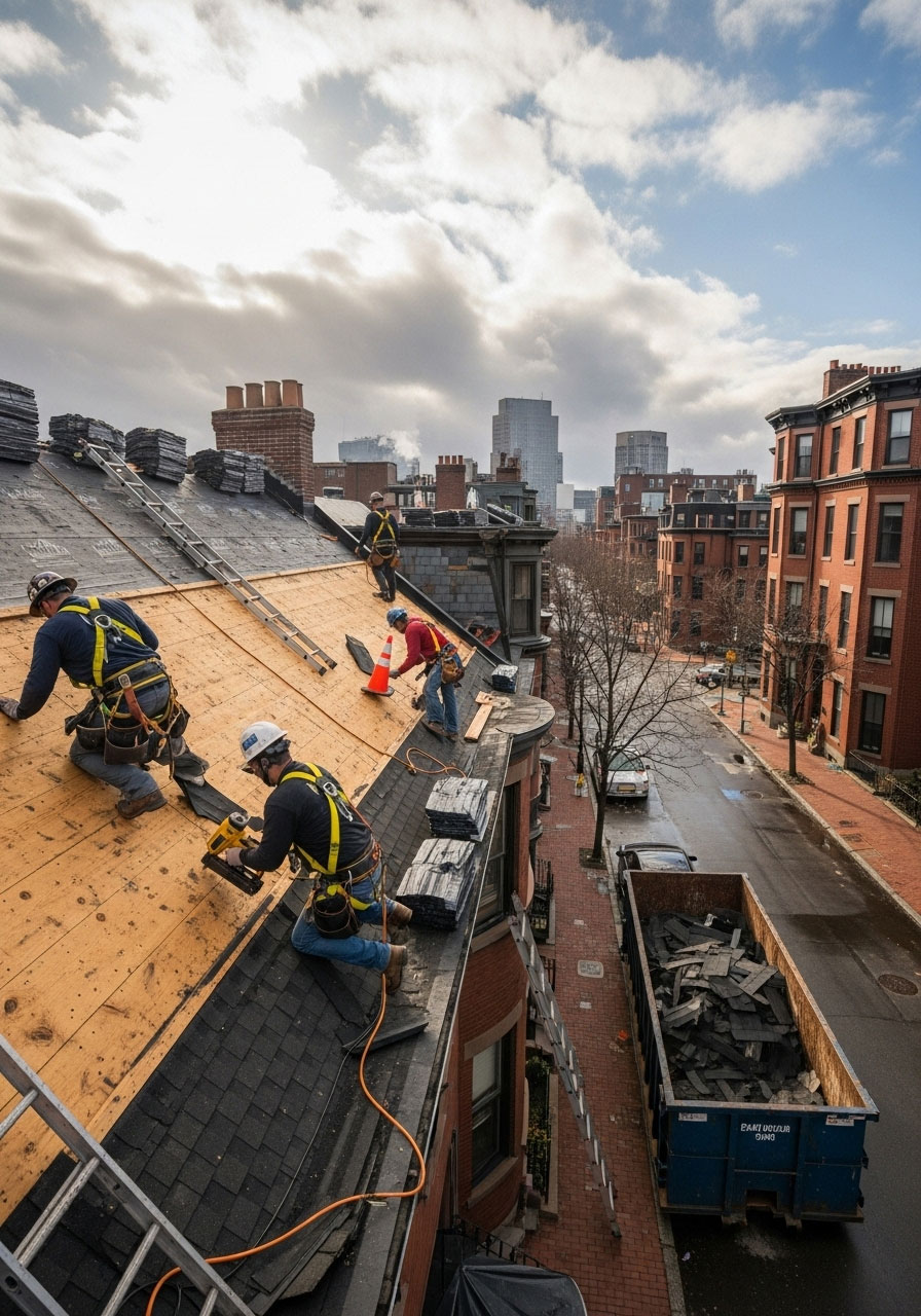 Roof Replacement Services in Boston