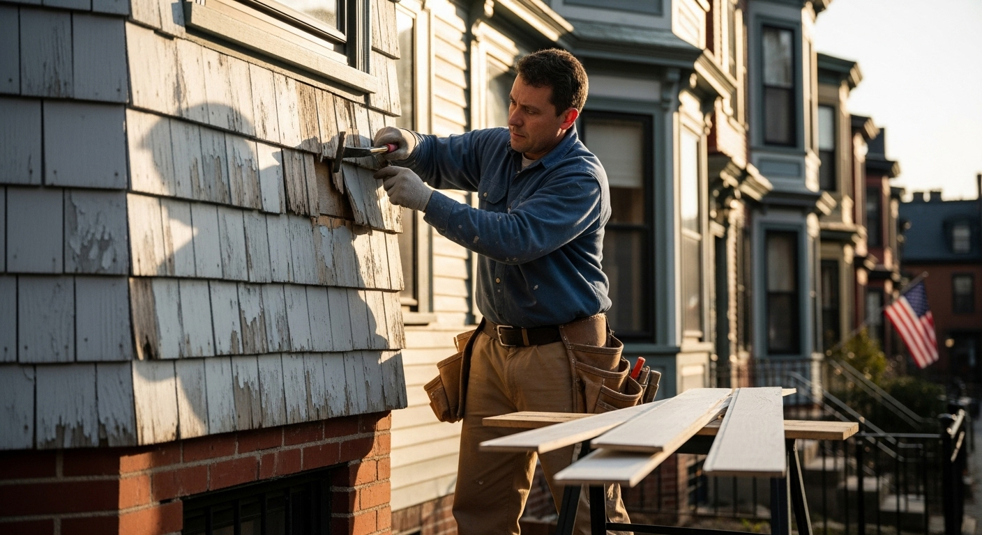 Siding Repair Service in Boston