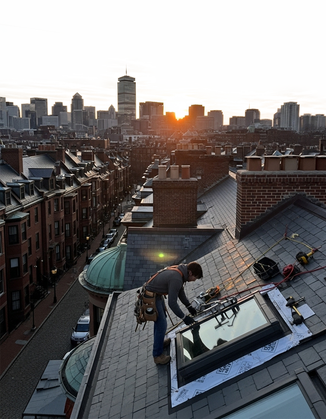 Skylight Repair Service in Boston